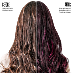 Cherry Chestnut Color Depositing Treatment Mask