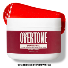 Scarlet Red Color Depositing Treatment Mask