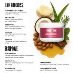 Raspberry Pink Hair Color Depositing Treatment Mask