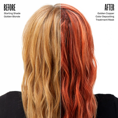 Golden Copper Color Depositing Treatment Mask