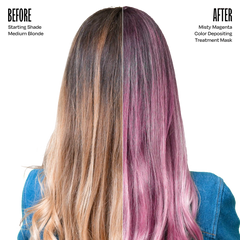 Misty Magenta Color Depositing Treatment Mask