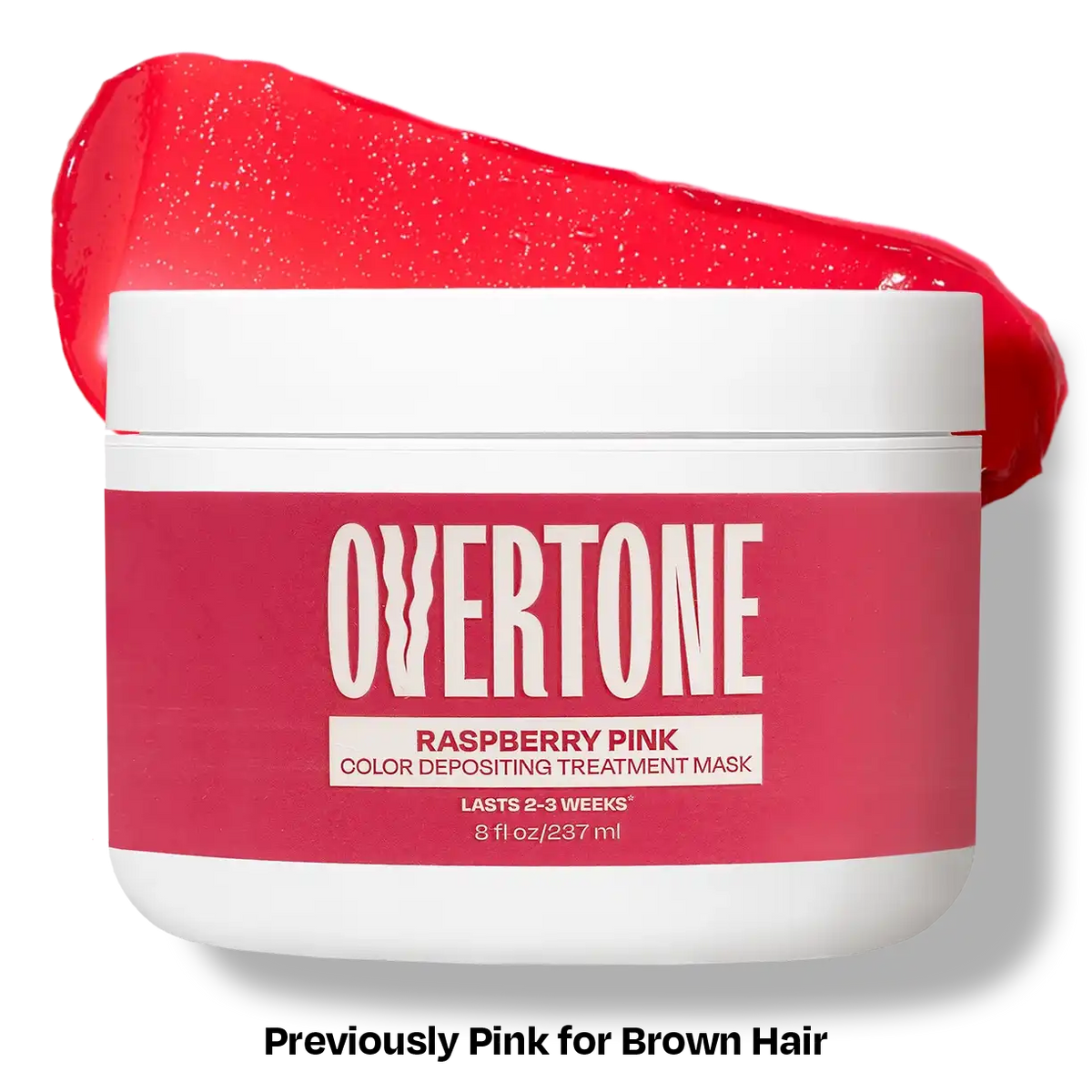 Raspberry Pink Hair Color Depositing Treatment Mask